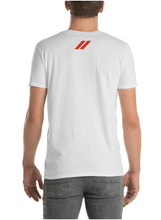 Load image into Gallery viewer, HEMiHOLiCS D-RACE STRIPES - Short-Sleeve T-Shirt, White