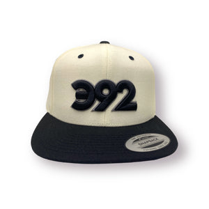 392 - Classic Snapback Hat, Natural