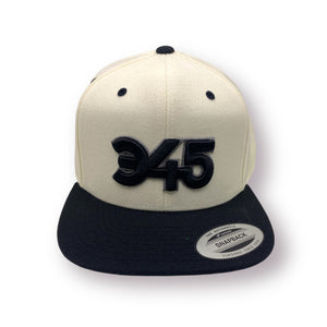 345 - Classic Snapback Hat, Natural
