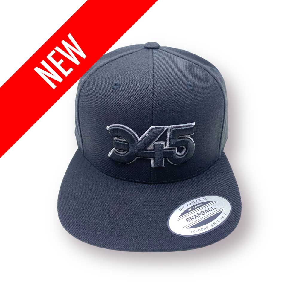 345 - Classic Snapback Hat, Black – HEMIHOLICS