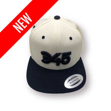 Load image into Gallery viewer, 345 - Classic Snapback Hat, Natural