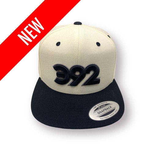 392 - Classic Snapback Hat, Natural