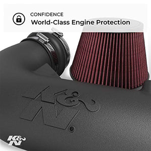 K&N Cold Air Intake Kit: 2011-2019 Dodge/Chrysler (Challenger, Charger, 300) 5.7L V8, 63-1114