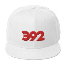 Load image into Gallery viewer, 392 PUFF - Snapback Hat, Red icon, Select color