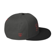 Load image into Gallery viewer, 345 D-RACE STRIPES - Snapback Hat, Gray/Black