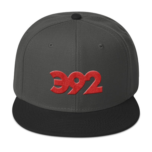 392 PUFF - Snapback Hat, Red icon, Select color