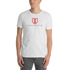 HEMiHOLiCS D-RACE STRIPES - Short-Sleeve T-Shirt, White