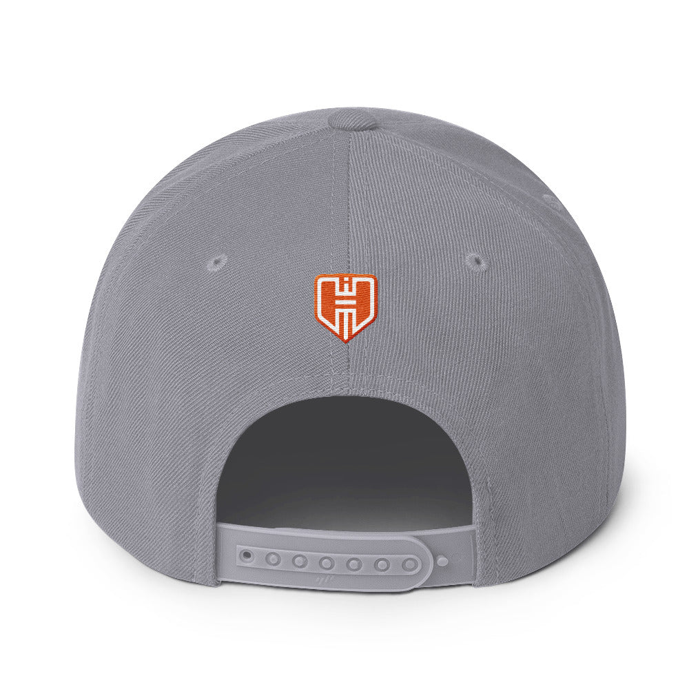 392 PUFF-Outlined - Snapback Hat, w/Black-Orange icon HEMIHOLICS –